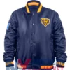 Chicago Bears Double Down Satin Jacket