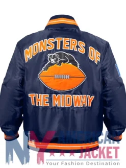 Chicago Bears Double Satin Down Jacket