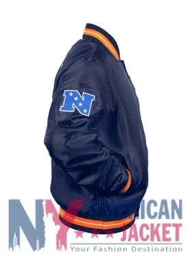 Chicago Bears Satin Down Double Jacket