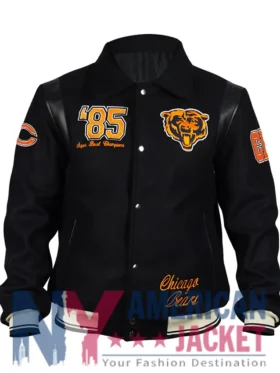 Chicago Bears Varsity Bomber Jacket