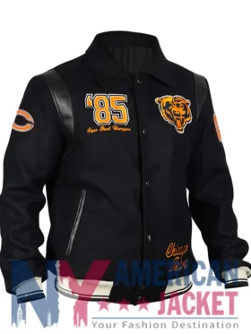 Chicago Bomber Varsity Bears Jacket