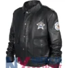 Chicago Fire DeLaney Sergeant Black Leather Jacket