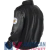 Chicago Fire Leather Sergeant DeLaney Black Jacket