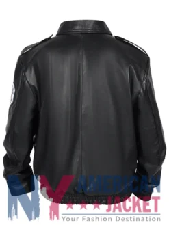 Chicago Fire Sergeant DeLaney Leather Black Jacket