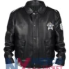 Chicago Fire Sergeant Leather DeLaney Black Jacket