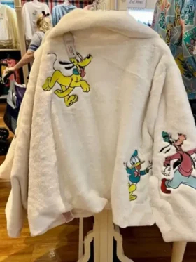 Christmas Mickey Sherpa Jacket