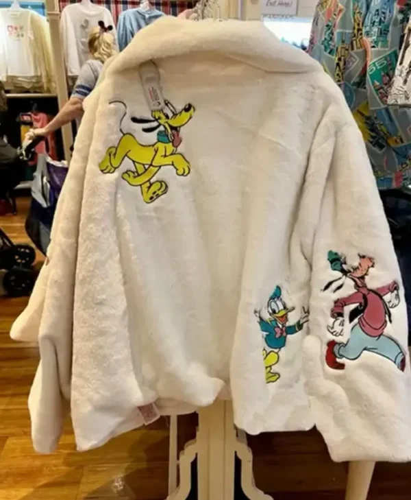 Christmas Mickey Sherpa Jacket