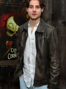 Clown in a Cornfield Carson MacCormac Leather Jacket