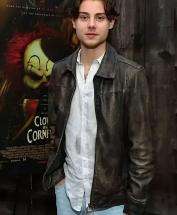 Clown in a Cornfield Carson MacCormac Leather Jacket