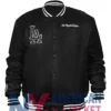 County Los Angeles Dodgers Bomber Black Jacket