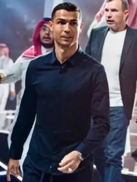 Cristiano Ronaldo Esports World Cup 2025 Black Shirt