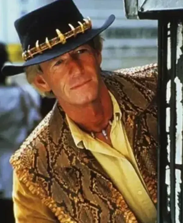 Crocodile 1986 Dundee Michael Leather Dundee Vest