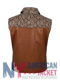 Crocodile Dundee 1986 Michael Leather Dundee Vest