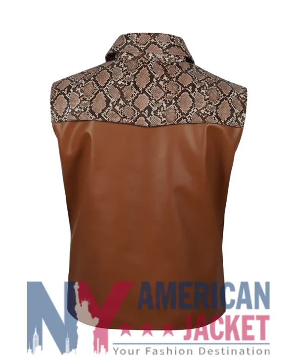 Crocodile Dundee 1986 Michael Leather Dundee Vest