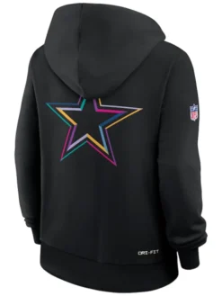 Dallas Cowboys 2025 Crucial Black Catch Hoodie