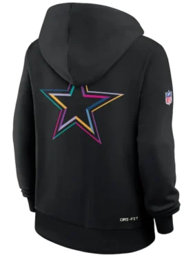 Dallas Cowboys 2025 Crucial Black Catch Hoodie