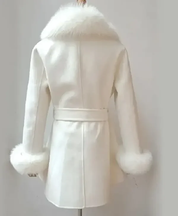 Darcey Silva 90 Day Fiance S09 Fur Collar Coat
