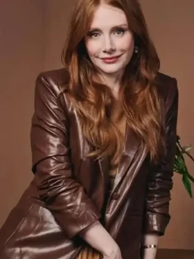 Deep Cover 2025 Bryce Dallas Leather Brown Blazer