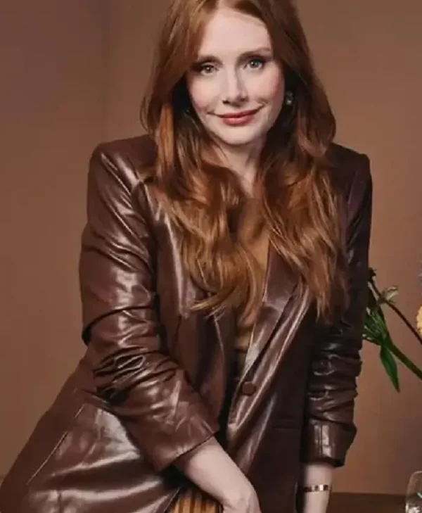 Deep Cover 2025 Bryce Dallas Leather Brown Blazer