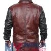 Descendants Leather Jay Burgundy And Black Jacket