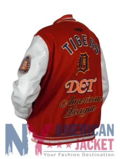 Detroit American Tigers League Varsity Jacket