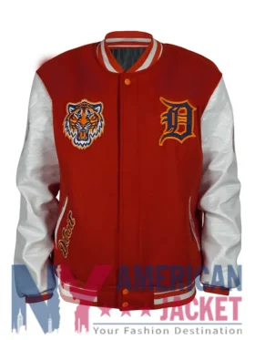 Detroit American Tigers Varsity League Jacket