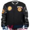 Detroit City Pistons Varsity Black Edition Jacket