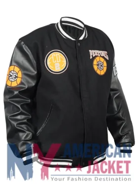 Detroit Pistons City Varsity Black Edition Jacket