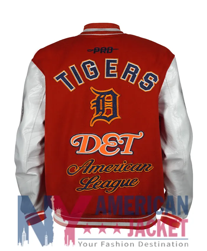 Detroit Tigers American Varsity League Jacket