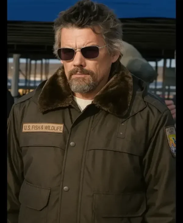 Ethan Hawke The Lowdown S01 Brown Jacket