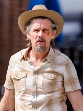 Ethan Hawke The Lowdown S01 Plaid Shirt