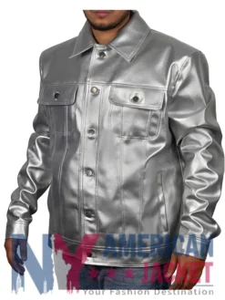 Eurovision Song Contest Lars Erickssong Leather Jacket