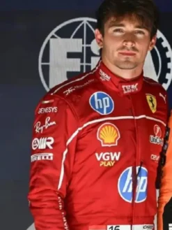 F1 Belgian Charles Leclerc Grand Ferrari Jumpsuit