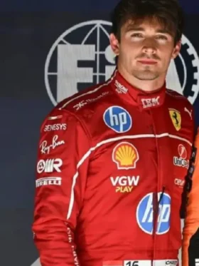 F1 Belgian Charles Leclerc Grand Ferrari Jumpsuit