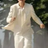 George Clooney Jay Kelly White Suit
