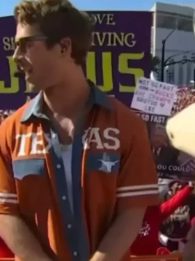 Glen Powell Longhorns Texas Kristin Juszczyk Shirt