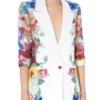 Good Morning America Danielle Floral Fishel Blazer