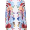 Good Morning America Floral Danielle Fishel Blazer