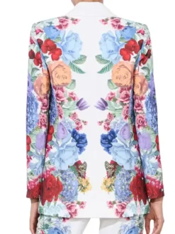 Good Morning America Floral Danielle Fishel Blazer