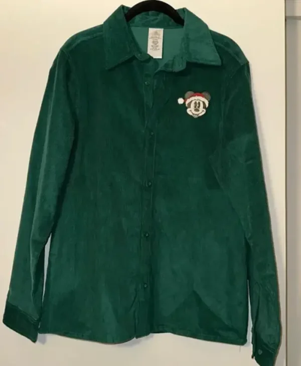 Green Mickey Christmas Jacket