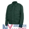 Green Wool Mackinaw Coat