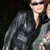 Hailey Bieber NYC Leather Black Jacket