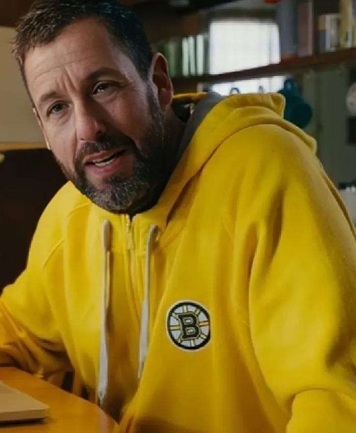 Happy Gilmore 2 Adam Sandler Boston Yellow Hoodie