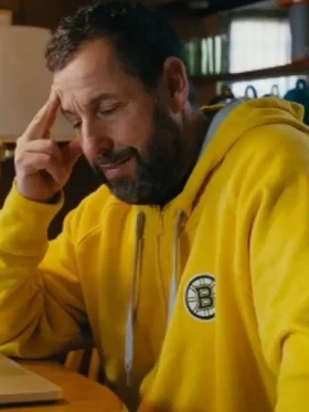 Happy Gilmore 2 Adam Sandler Yellow Boston Hoodie