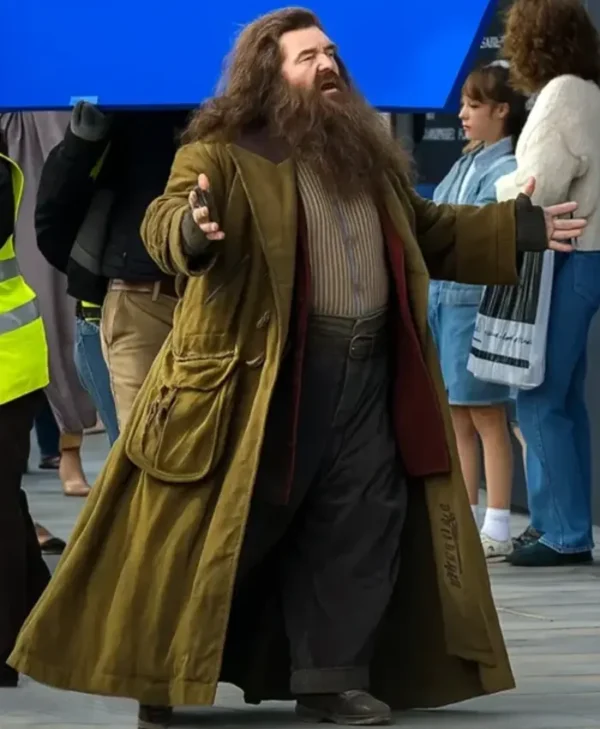 Harry Potter 2025 Nick Frost Cotton Green Coat