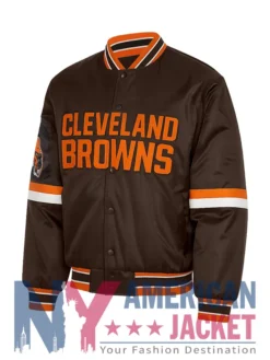 Home Browns Cleveland Game Jacket