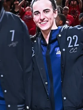 Indiana Fever All-Stars Caitlin Clark Bomber Jacket