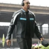 Jalen Hurts Black Biker Leather Jacket