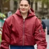 Jessie J Global Radio Studios 2025 Red Jacket