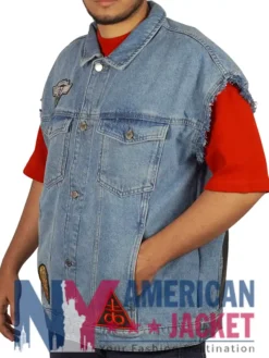 Joe Keery Stranger Things Dio Denim Vest